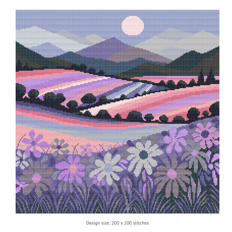 Landscape. For Lovers Of Patterns More (200x200 St)