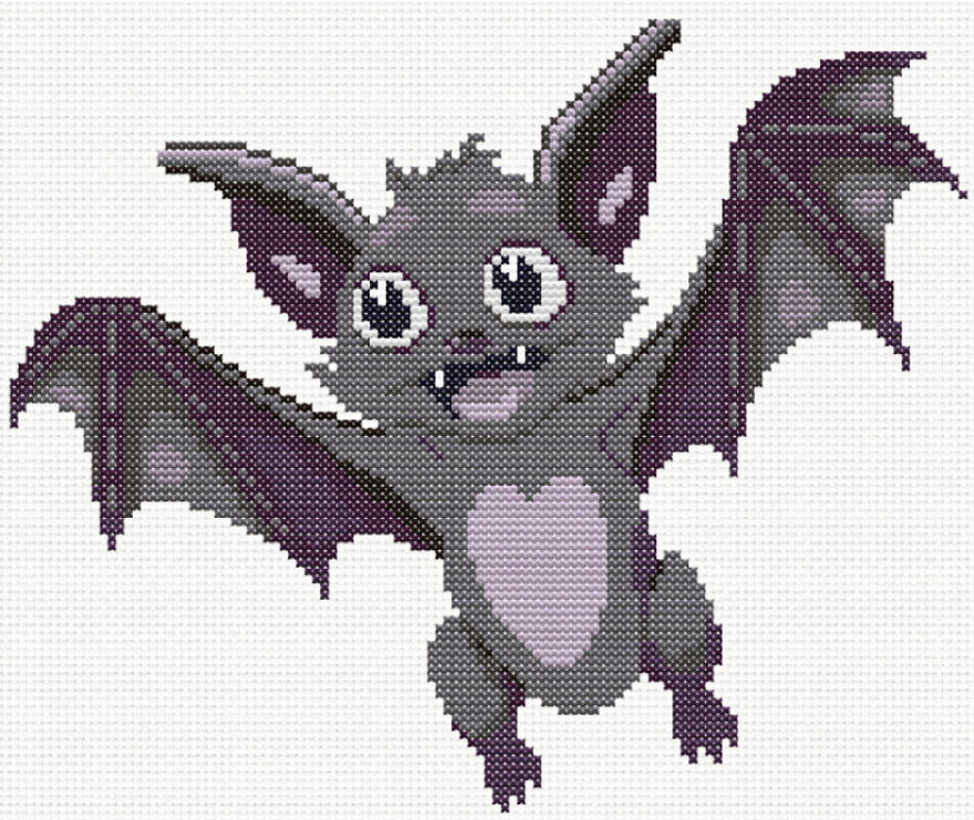 Bat. Cartoony And Not Scary At All ☺