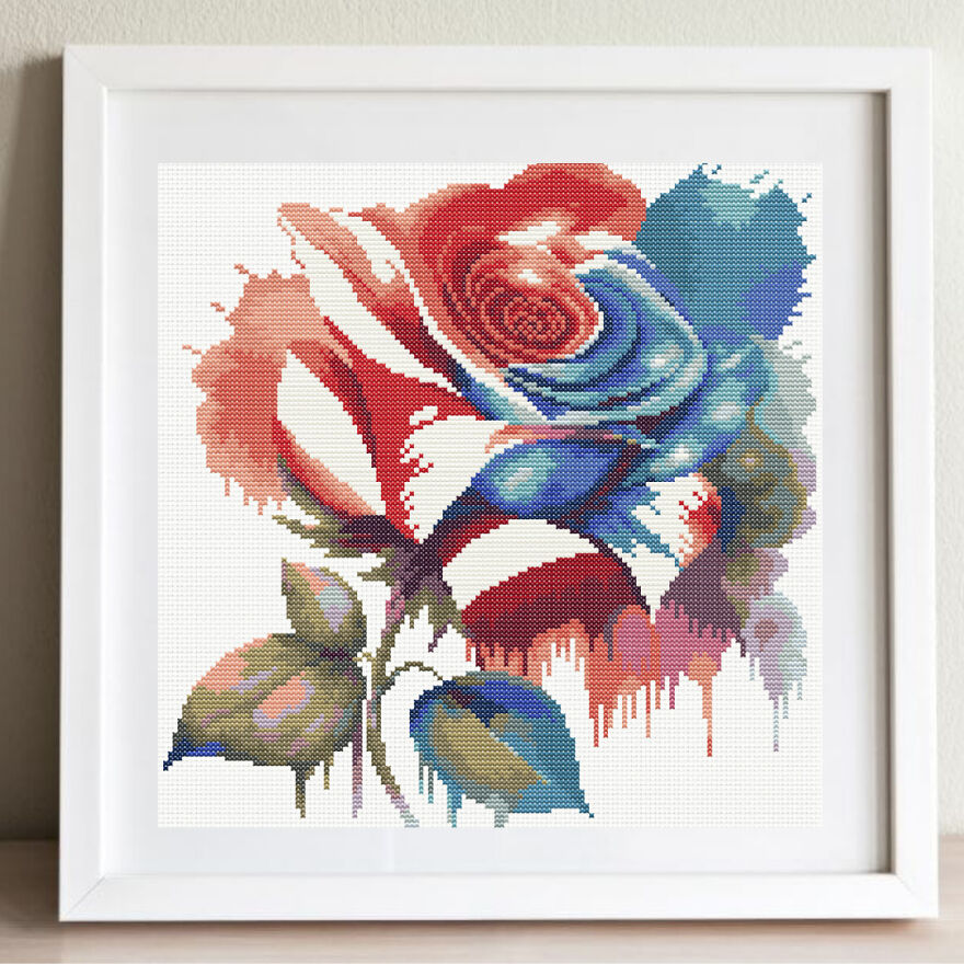 And Another Watercolor Flower ☺ My Rose ♥