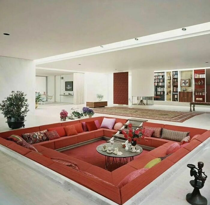 Conversation Pits From The 1960s And 1970s