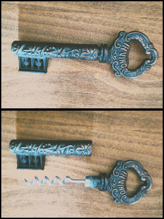 I Have This Key That Doubles As A Cork Screw. Not Sure If The Age But It's Been In My Family For As Long As I Can Remember