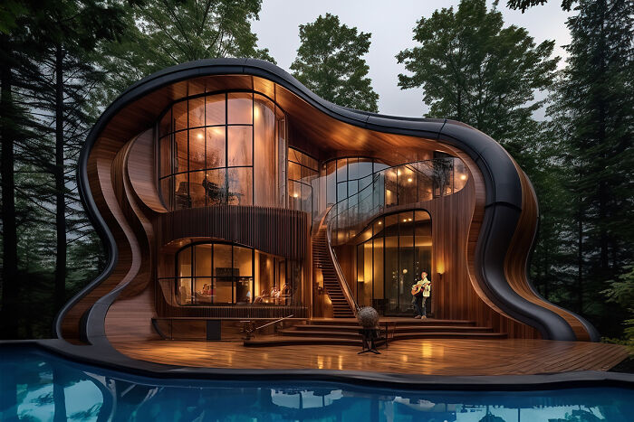 Acoustic Guitar Inspired Home