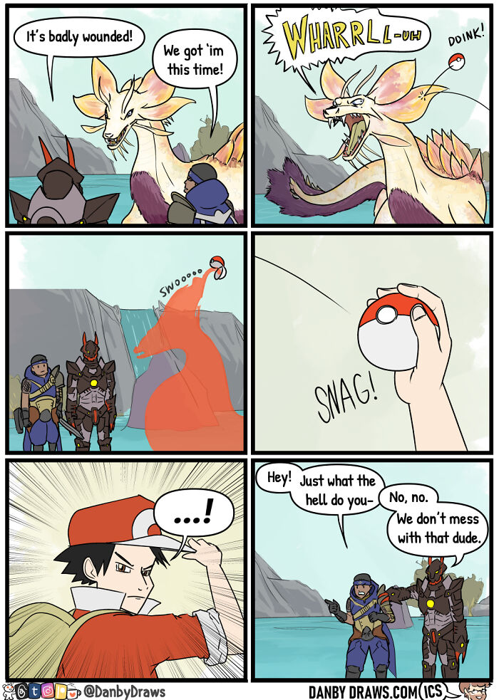 Funny comic about Pokemon