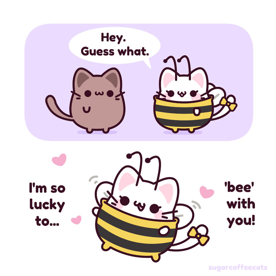 I Created These Cute Cat Comics To Find Joy In The World Again