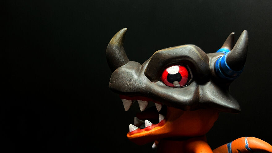 I Made Chibi Greymon