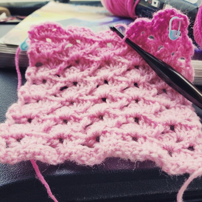 Just A Little Scarf In The Works. Winter Is Fast Approaching