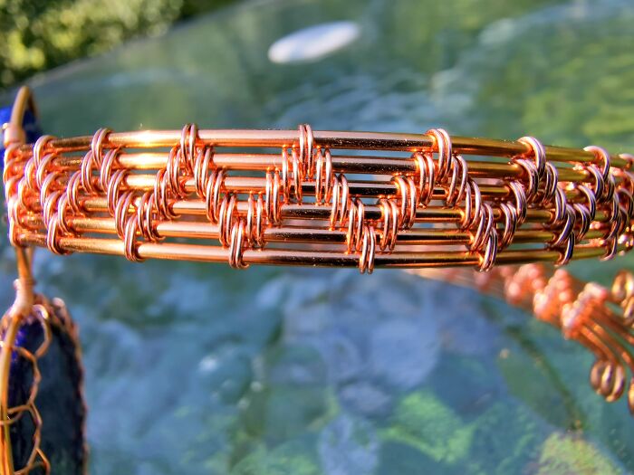 I Used Ten Meters Of Coated Copper Wire For This Elven Armlet