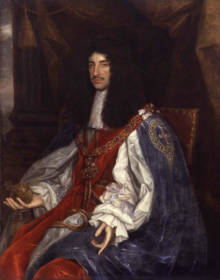 Portrait of Charles II in Garter Robes