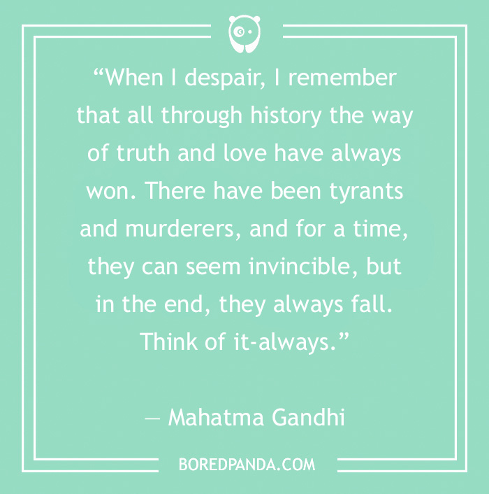 Gandhi’s Most Famous Quotes On Humanity, Peace, And Nonviolence