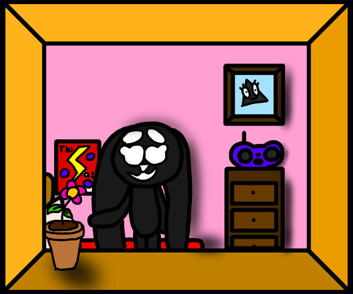 An Image Of Despi Hanging Out In Her Apartment (May 18, 2023)