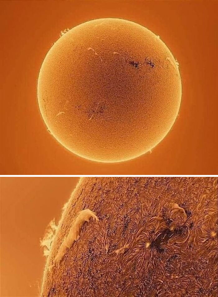 Incredibly Detailed Photograph Of Our Sun