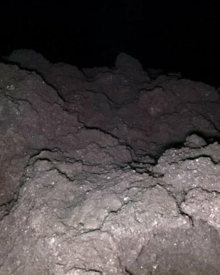 The Surface Of The Asteroid Ryugu Taken By The Japanese Spacecraft Hayabusa-2. That Pitch Black Background Is So Scary