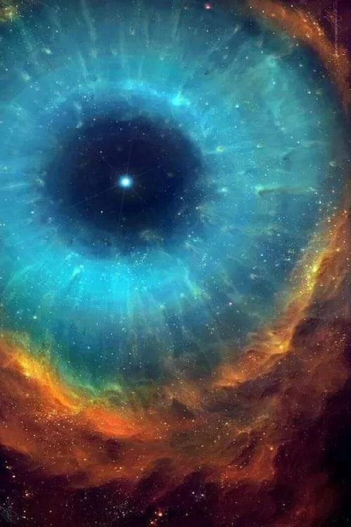 “Through Our Eyes, The Universe Is Perceiving Itself .." ~ Alan Watts 📸: Helix Nebula