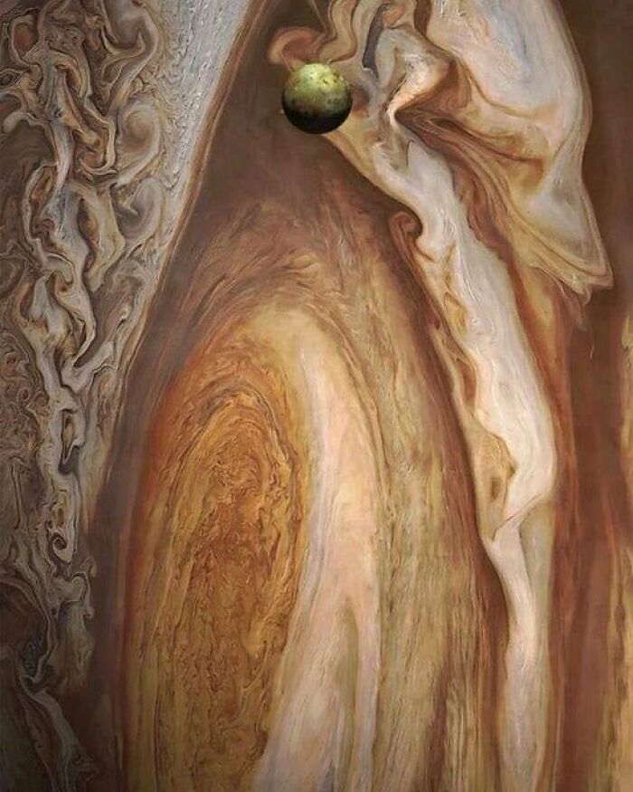 Jupiter And Its Moon Io. | Nasa