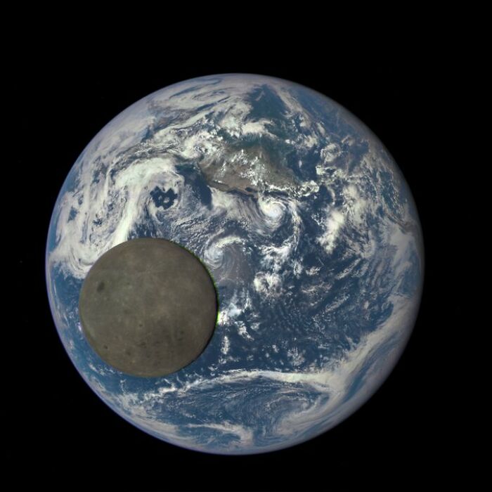 From A Million Miles Away, Nasa Captures Moon Crossing Face Of Earth. (Yes, This Is Real)