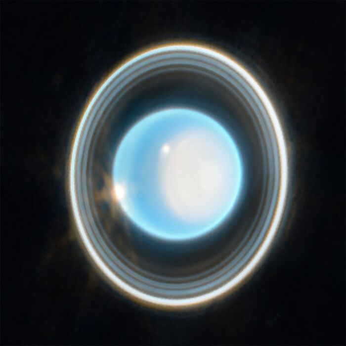 Nasa's James Webb Space Telescope Focused On Uranus And Captured This Amazing View