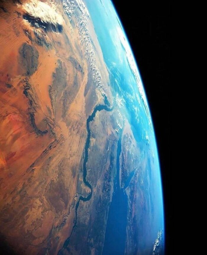 River Nile From Space
