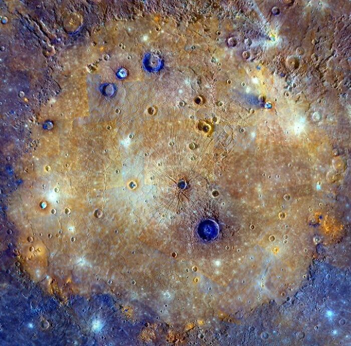 The Clearest Image Ever Taken Of Mercury's Surface
