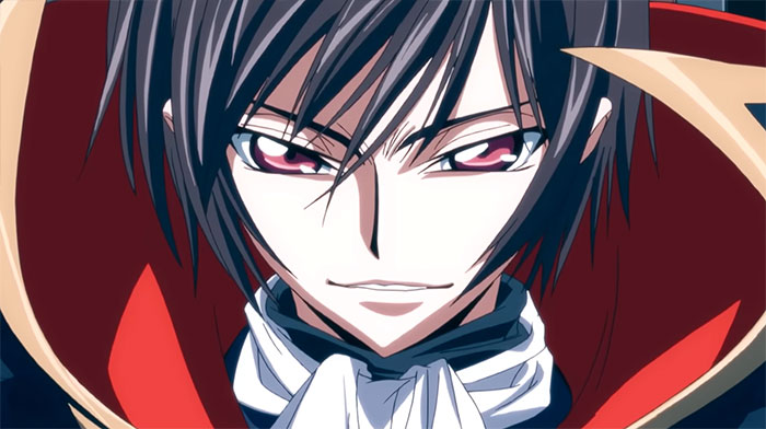 Lelouch Lamperouge looking straight