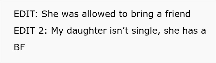 Daughter Stops Talking To Mom After She Shows No Empathy For Her Being Left Out On Family Vacation Daughter Stops Talking To Mom After She Shows No Empathy For Her Being Left Out On Family Vacation