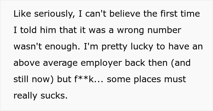 Random Boss Won’t Believe He Got The Wrong Number And Keeps Calling This Person On Vacation Random Boss Won’t Believe He Got The Wrong Number And Keeps Calling This Person On Vacation