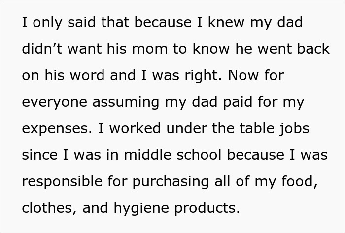 Dad Offers Daughter A Deal So She Changes The Job He’s Embarrassed About, He Ends Up With Nothing Dad Offers Daughter A Deal So She Changes The Job He’s Embarrassed About, He Ends Up With Nothing
