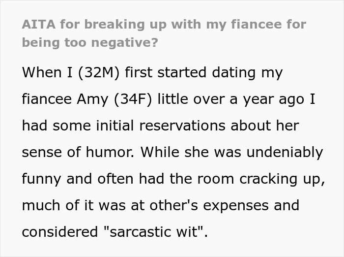“I Really Just Can't Do It Anymore”: Mean Woman Gets Reality Check When Fiance Calls Off Engagement “I Really Just Can't Do It Anymore”: Mean Woman Gets Reality Check When Fiance Calls Off Engagement