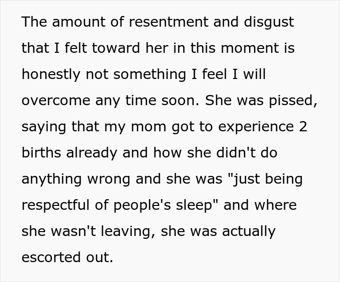 Woman Asks If She&rsquo;s Wrong For Saying Her MIL Is Dead To Her After She Ruined Plans Made Pre-Labor