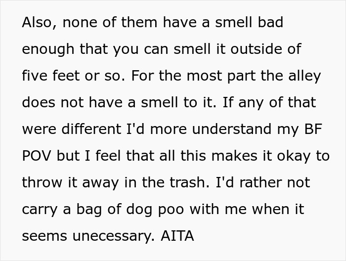 Woman Throws Dog Waste In Her Neighbors’ Bins And Doesn’t See The Problem With It, BF Ends It Woman Throws Dog Waste In Her Neighbors’ Bins And Doesn’t See The Problem With It, BF Ends It