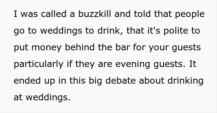 Bride Wants To Keep The Reasoning Behind Alcohol-Free Wedding Secret, Friends Put Her Under Fire Bride Wants To Keep The Reasoning Behind Alcohol-Free Wedding Secret, Friends Put Her Under Fire