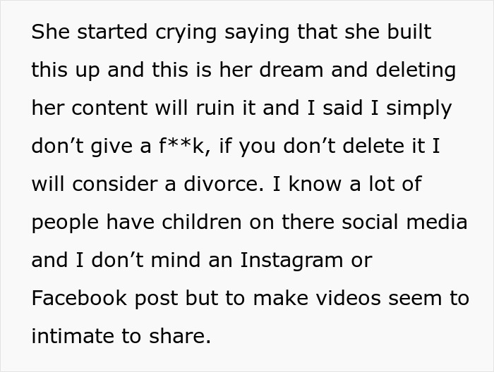 Woman Bursts Into Tears After Husband Demands She Delete All Her Mommy Influencer Content Woman Bursts Into Tears After Husband Demands She Delete All Her Mommy Influencer Content