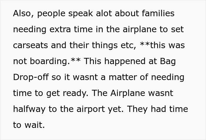 Airport Worker Serves Up A Dose Of Reality To Over-Entitled Family Cutting In Line