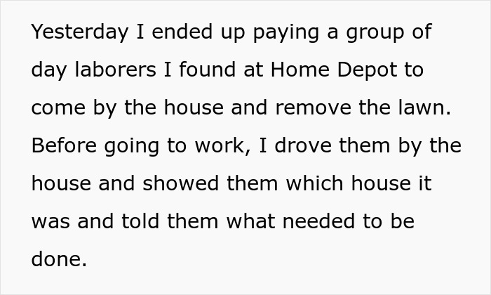 “That’s Hilarious”: Man Returns Home, Has No Idea Where His Entire Lawn Went “That’s Hilarious”: Man Returns Home, Has No Idea Where His Entire Lawn Went