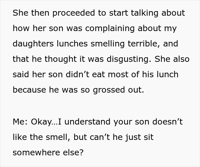 Woman Has The Audacity To Complain About Another Kid's Lunch To Her Mom, Gets Shut Down
