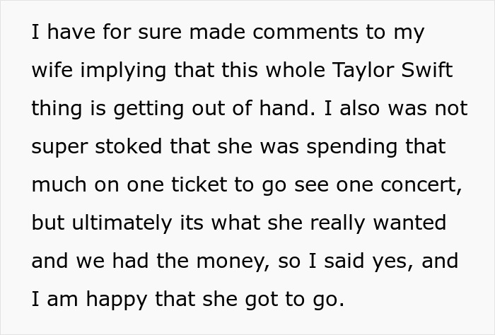 "Blew Up On Me About How I Don't Support Her": Wife's Obsession With Taylor Swift Goes Too Far "Blew Up On Me About How I Don't Support Her": Wife's Obsession With Taylor Swift Goes Too Far