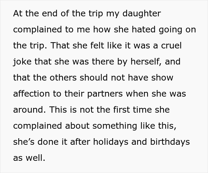 Daughter Stops Talking To Mom After She Shows No Empathy For Her Being Left Out On Family Vacation Daughter Stops Talking To Mom After She Shows No Empathy For Her Being Left Out On Family Vacation