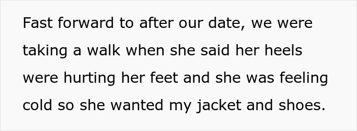 Man Cuts A Date Short After Realizing His GF Kept “Forgetting” Her Jacket On Purpose
