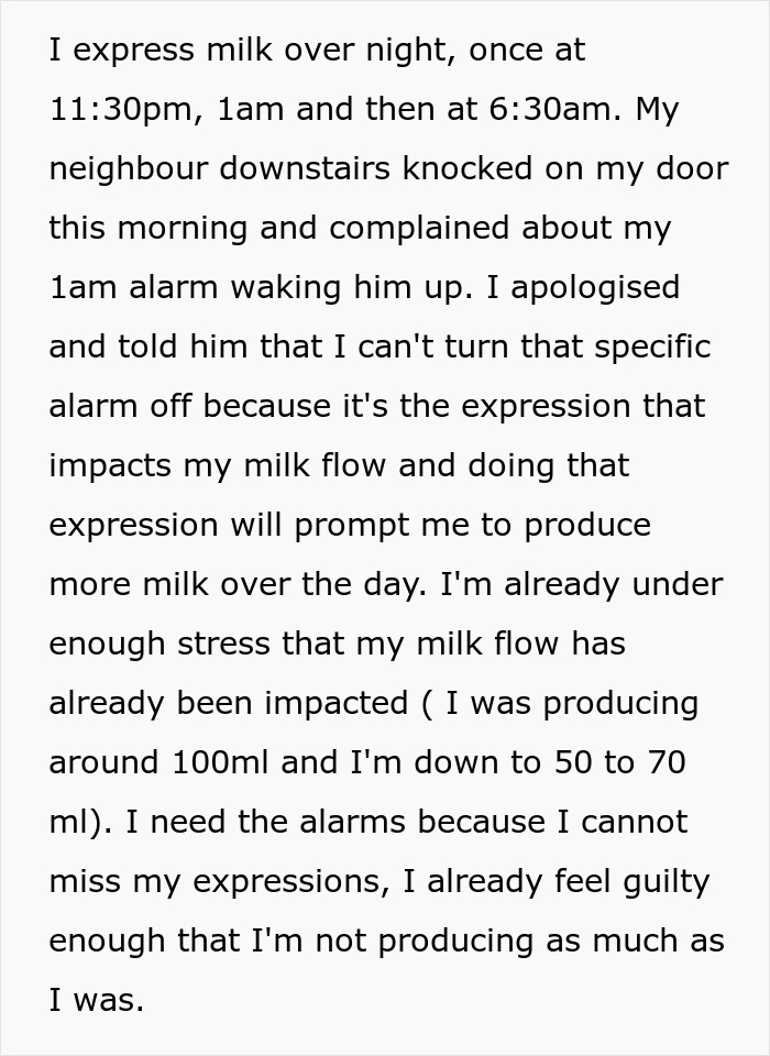 Mom Expects Compassion From A Neighbor Who Can’t Sleep Because Of Her, Internet Is Divided