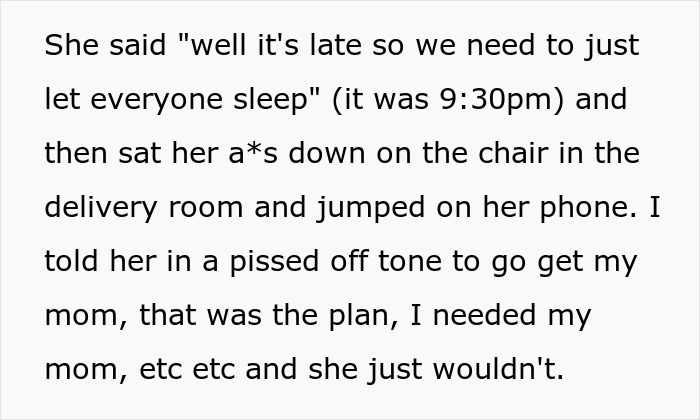 Woman Asks If She&rsquo;s Wrong For Saying Her MIL Is Dead To Her After She Ruined Plans Made Pre-Labor