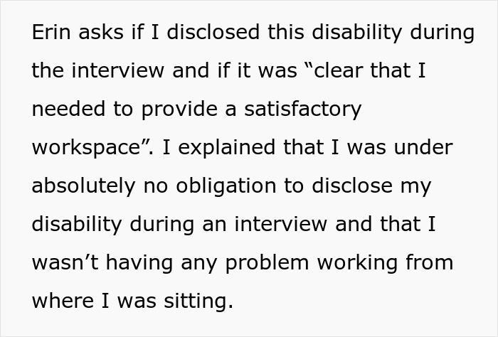 WFH Employee Quits After 4 Hours After Realizing How Dismissive Employer Is Of Their Disability