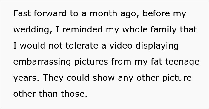 Bride Sobs After “Degrading” Pictures Get Shown At Wedding, Walks Out After Mom’s Speech Bride Sobs After “Degrading” Pictures Get Shown At Wedding, Walks Out After Mom’s Speech