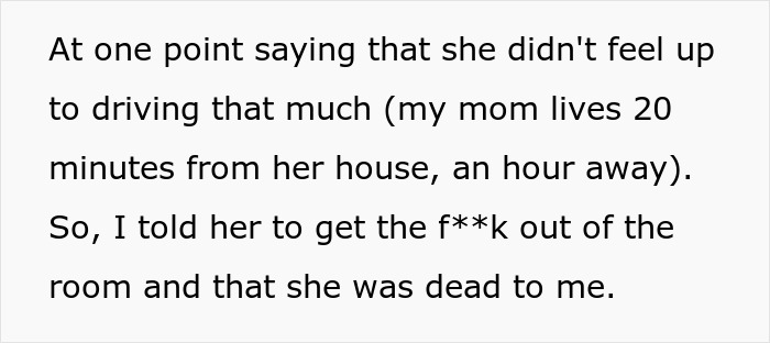 Woman Asks If She&rsquo;s Wrong For Saying Her MIL Is Dead To Her After She Ruined Plans Made Pre-Labor