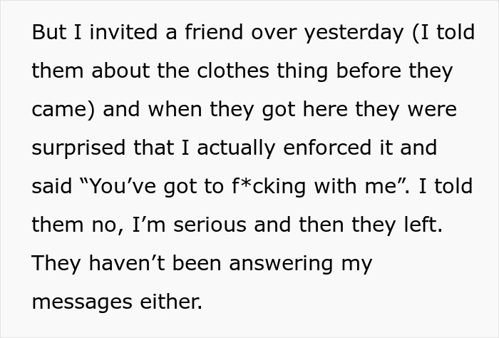 Man Can’t Accept That His One House Rule Is “Excessive And Unreasonable,” The Internet Disagrees Man Can’t Accept That His One House Rule Is “Excessive And Unreasonable,” The Internet Disagrees