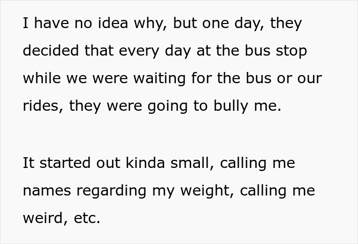 Mom Calls The Bus Coordinator To Make Sure Daughter's Bullies Can’t Use The Same Bus For A Year Mom Calls The Bus Coordinator To Make Sure Daughter's Bullies Can’t Use The Same Bus For A Year