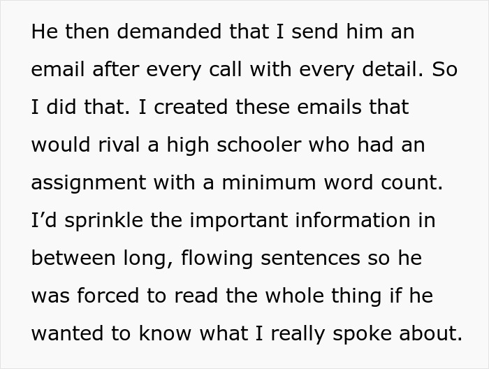 “He Loved To Micromanage”: Worker Teaches Boss A Lesson After Latest Demand Gets Him Fired “He Loved To Micromanage”: Worker Teaches Boss A Lesson After Latest Demand Gets Him Fired