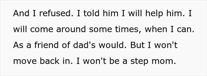 Woman Refuses To Be A Stepmother To Her BF's Kids After Their Mother Dies, Gets Told To 'Grow Up' Woman Refuses To Be A Stepmother To Her BF's Kids After Their Mother Dies, Gets Told To 'Grow Up'