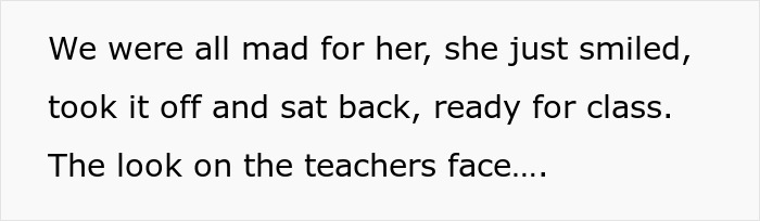 “Smiled, Took It Off”: Student Maliciously Complies, Takes Off Her Wig As Per Teacher's Demands “Smiled, Took It Off”: Student Maliciously Complies, Takes Off Her Wig As Per Teacher's Demands