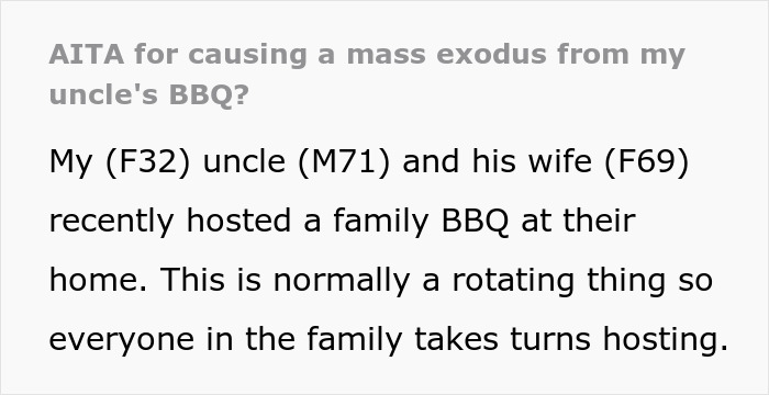 People Abandon Family BBQ After Uncle’s Screaming Fit At 6 Y.O. For Taking One Banana