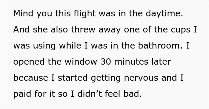 Entitled Flier Thinks She Owns The Plane, Slams Her Neighbor’s Window On Her And Tosses Her Cup 