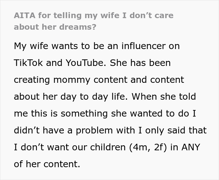 Woman Bursts Into Tears After Husband Demands She Delete All Her Mommy Influencer Content Woman Bursts Into Tears After Husband Demands She Delete All Her Mommy Influencer Content